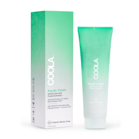 Facial Cleanser Coola® Pacific Polish Gentle Sea Salt Exfoliator Cream 3.4 oz. Tube Scented - BeHope