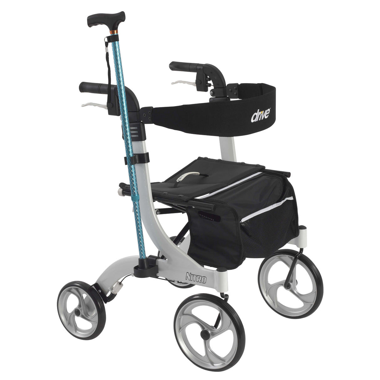 Nitro Rollator Rolling Walker Cane Holder