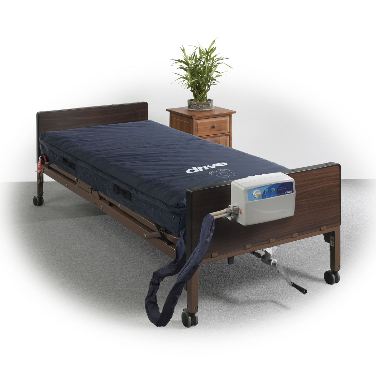 Med-Aire Assure 5" Air with 3" Foam Base Alternating Pressure and Low Air Loss Mattress System