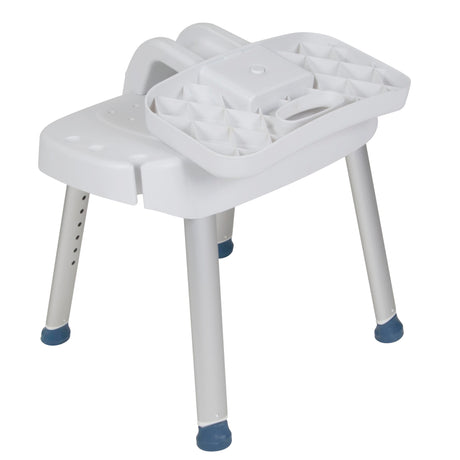 Bathroom Safety Shower Chair with Folding Back - BeHope