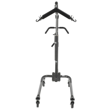 Hydraulic Patient Lift with Six Point Cradle, 5" Casters, Silver Vein - BeHope