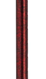 Adjustable Height Offset Handle Cane with Gel Hand Grip, Black