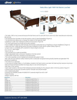 Delta Ultra-light 1000 Bed Extension Kit - BeHope