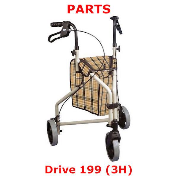 Tote For 3-wheel Rollators - BeHope