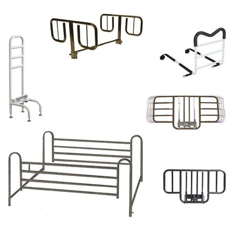 Half Length Bed Rail Bariatric Lightweight Beds - BeHope