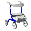 Nitro DLX Euro Style Rollator Rolling Walker, Sleek Blue - BeHope