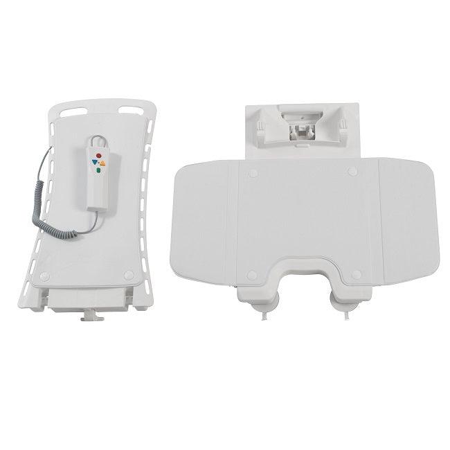 Kanga 70° Footrests, Adj Angle Footplates - BeHope
