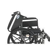 Cruiser Iii Light Weight Wheelchair With Flip Back Removable Arms, Desk Arms, Elevating Leg Rests, 20" Seat - BeHope