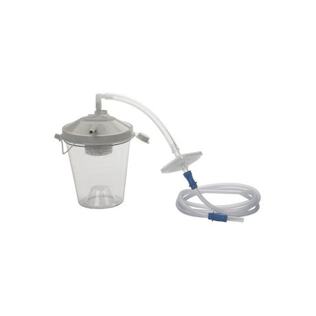 Universal Suction Machine Tubing And Filter Replacement Kit With Canister, Pack Of 1 - BeHope