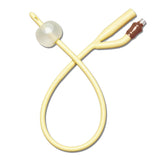 Catheter Foley Silicone Coated 2-way 10cc 20fr Case/12 Each