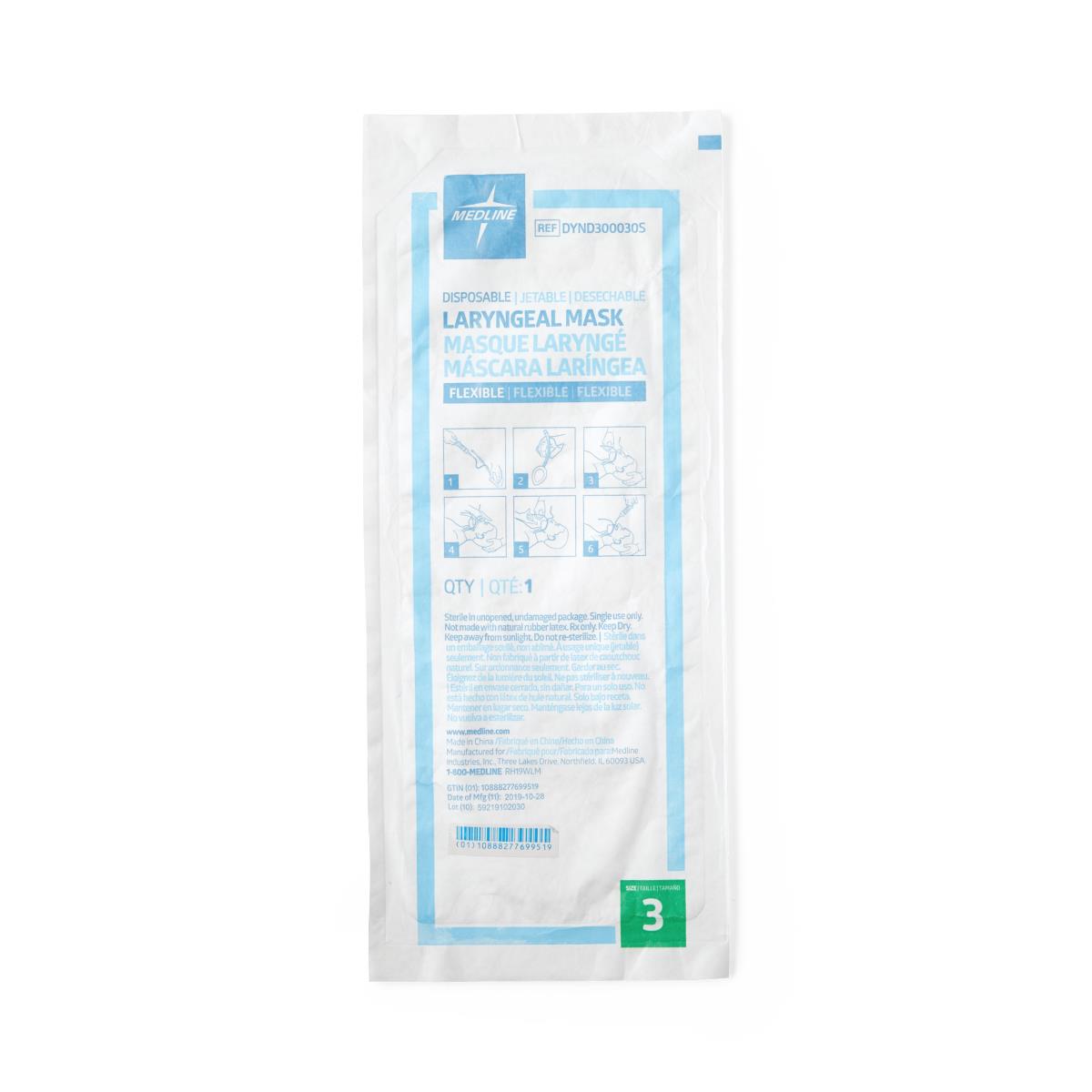 Medline Flexible PVC Laryngeal Mask Airway - BeHope