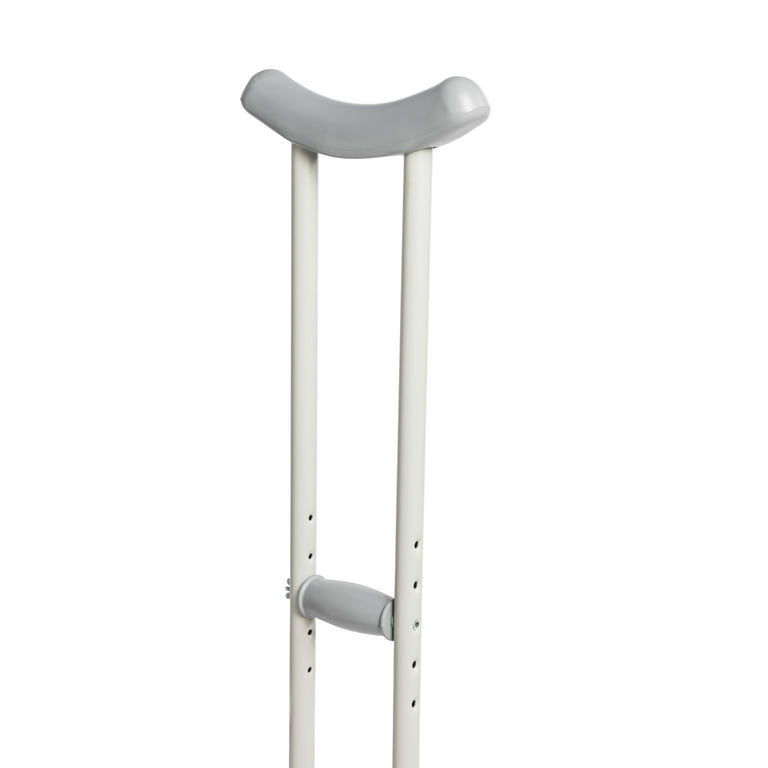 Bariatric Heavy Duty Walking Crutches, Adult, 1 Pair - BeHope