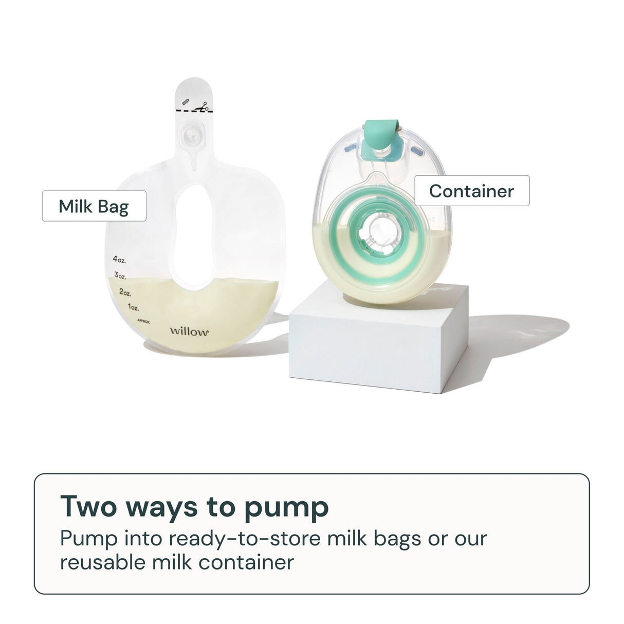 Hands Free Double Electric Breast Pump Willow® 3.0