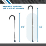 Round-handle Aluminum Cane - BeHope