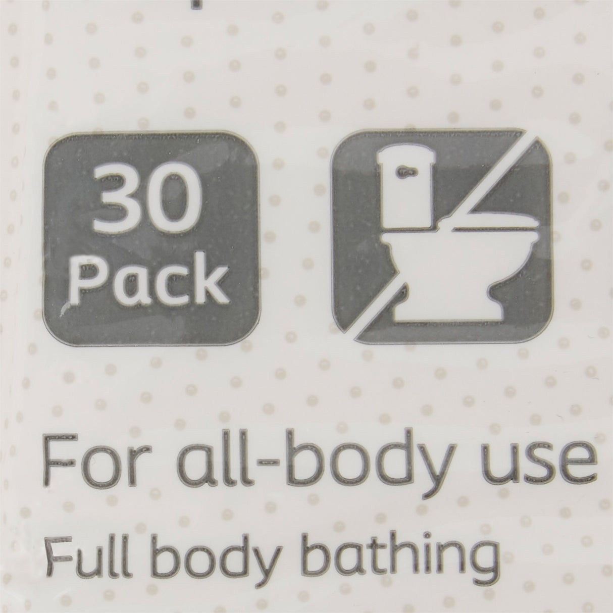 Rinse-Free Bath Wipe Bedside-Care® EasiCleanse™ Soft Pack Scented 30 Count