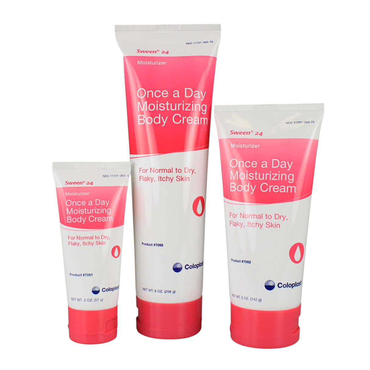 Hand and Body Moisturizer Sween® 24 2 oz. Tube Unscented Cream CHG Compatible