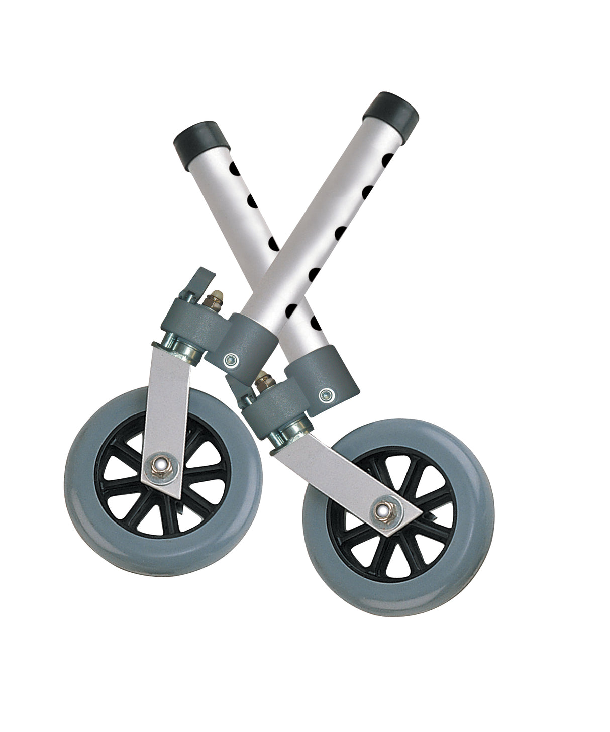 Swivel Lock Walker Wheels, 5" - BeHope