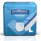 Medline FitRight Ultra Disposable Underwear