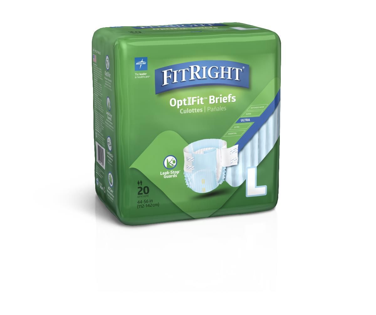 Culotte jetable FitRight OptiFit Ultra de Medline