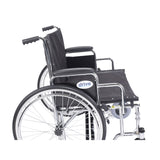 Sentra EC Heavy Duty Extra Wide Wheelchair, Detachable Desk Arms, 30" Seat - BeHope