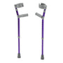 Pediatric Forearm Crutches, Large, Wizard Purple, Pair - Behope - FC300-2GP