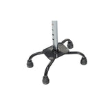 Folding Quad Cane, Small Base, Charcoal