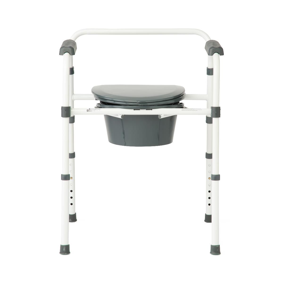 Steel Commode With Microban