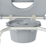 Medline Aluminum Padded  Shower Chair Commodes with Wheels