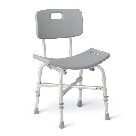 Bariatric Shower Chair with Backrest and Reinforced Frame