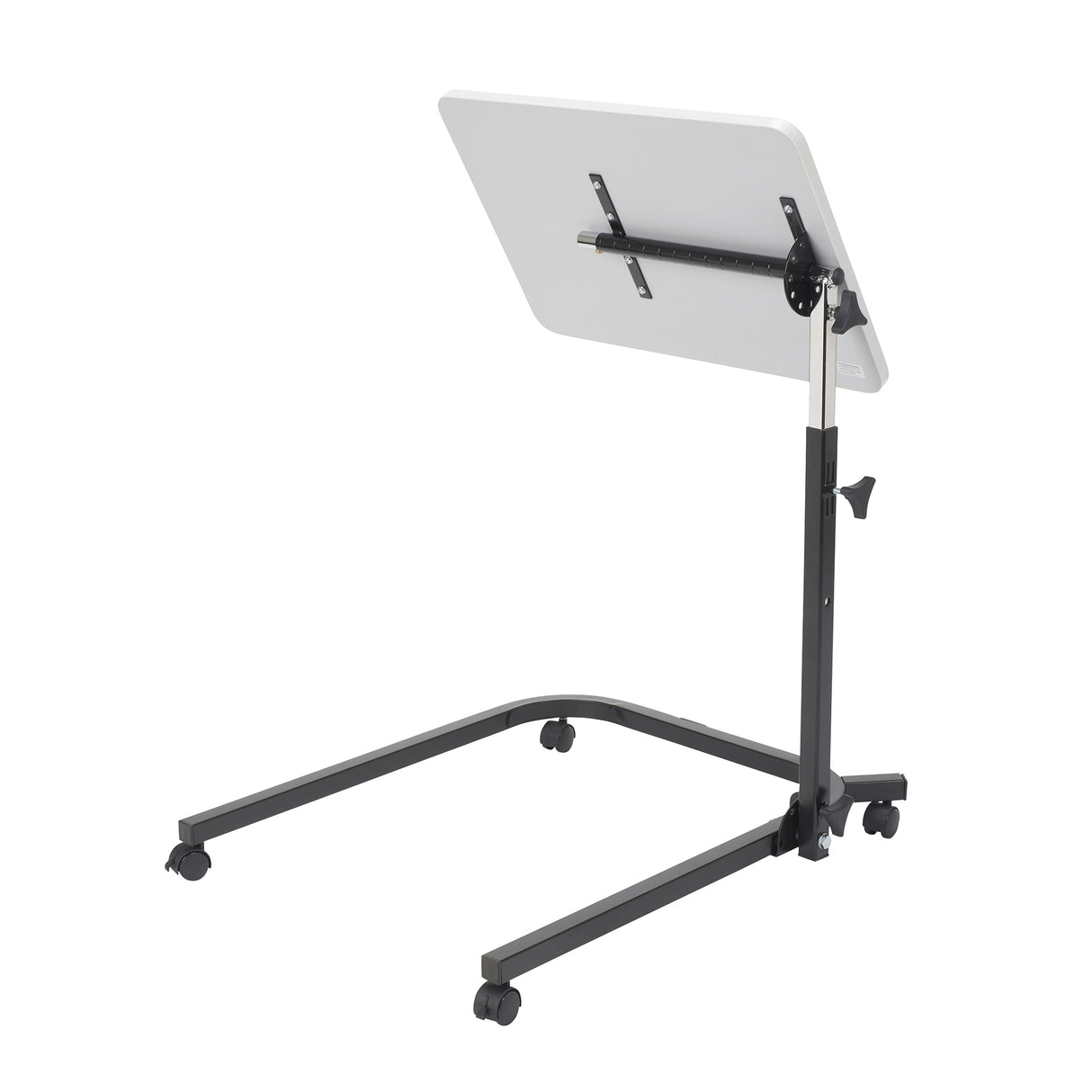 Pivot and Tilt Adjustable Overbed Table