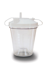 Case Of 12 Disposable Suction Canisters, 800cc - BeHope