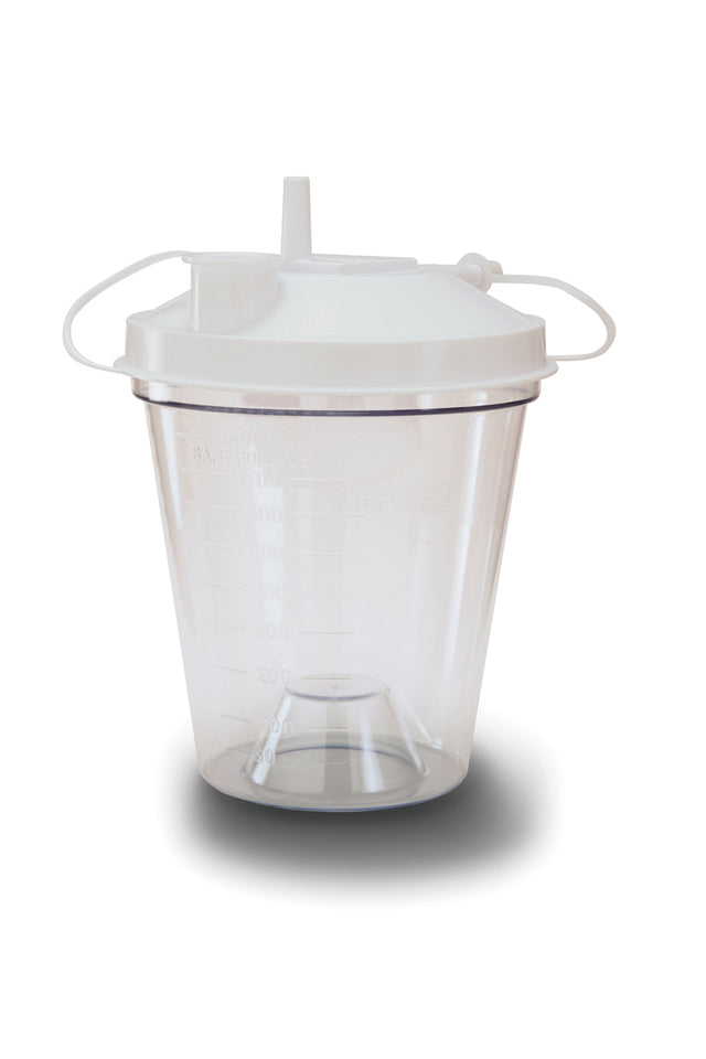 Case Of 12 Disposable Suction Canisters, 800cc - BeHope