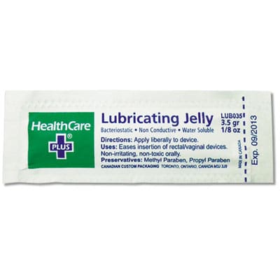 Bx/145 Healthcare Plus Lubricating Jelly 3.5G Packets - BeHope