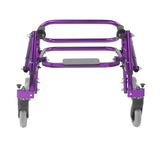 Déambulateur postérieur léger Nimbo 2G avec siège, taille XS, violet sorcier