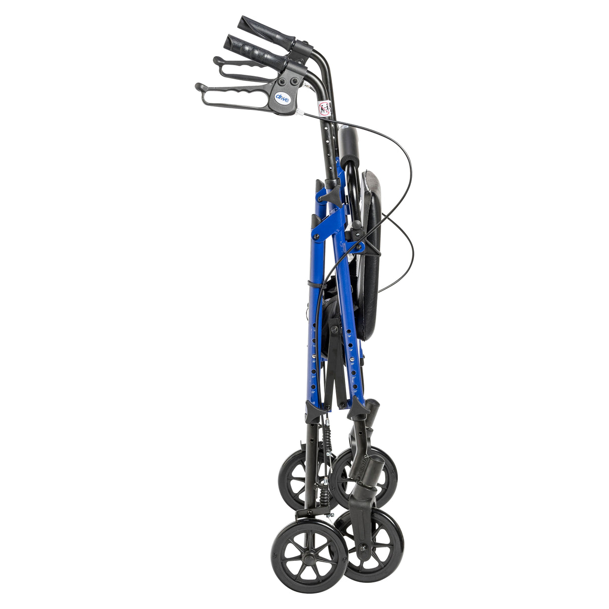 Adjustable Height Rollator Rolling Walker with 6" Wheels - BeHope