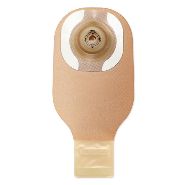 Premier Ceraplus Soft Convex 1-piece Drainable Pouch W/ Tape Border, Lock N Roll Closure, Transparent, W/filter, Cut-to-fit Up To 1 1/2" (38mm) - BeHope