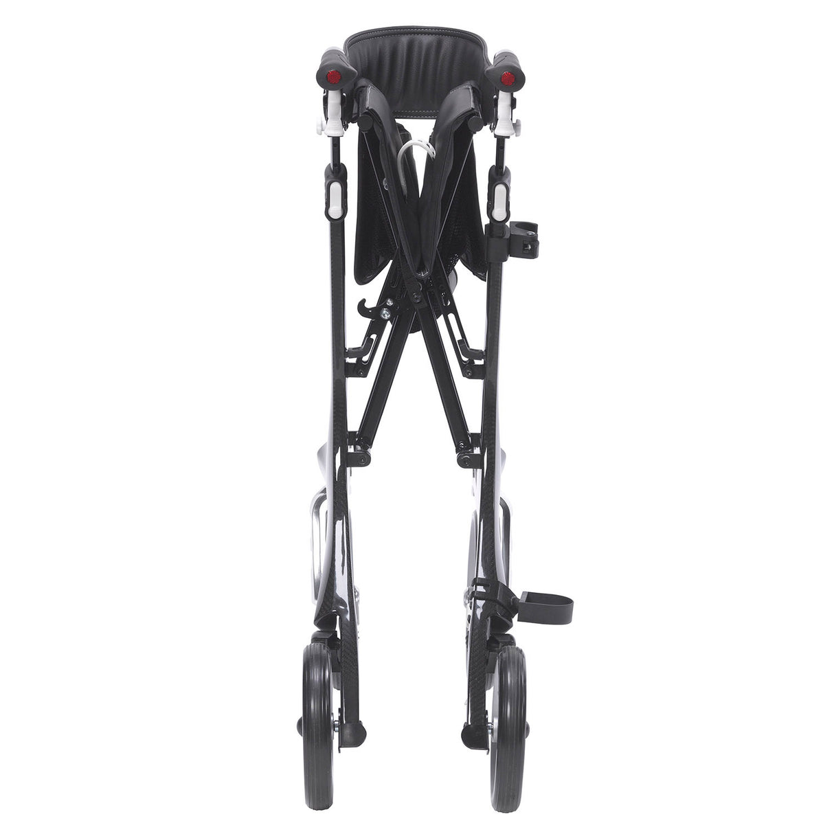 Nitro Elite CF Carbon Fiber Rollator Rolling Walker, Black