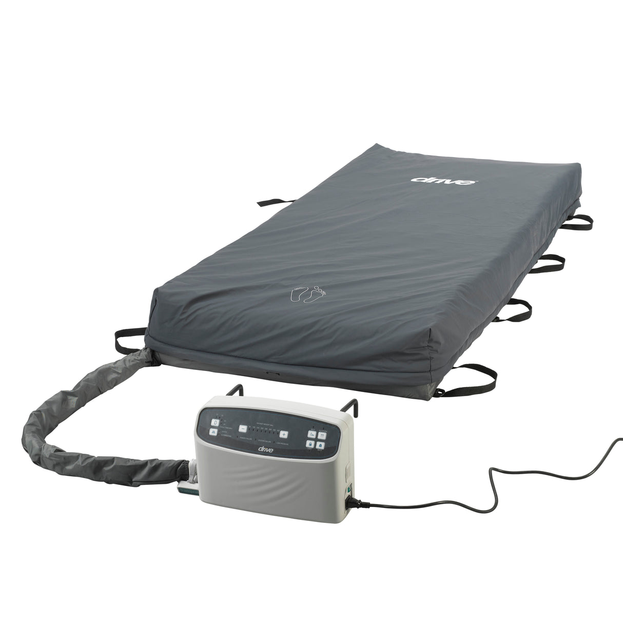 Système de remplacement de matelas à faible perte d'air Med Aire Plus, 84" x 36"