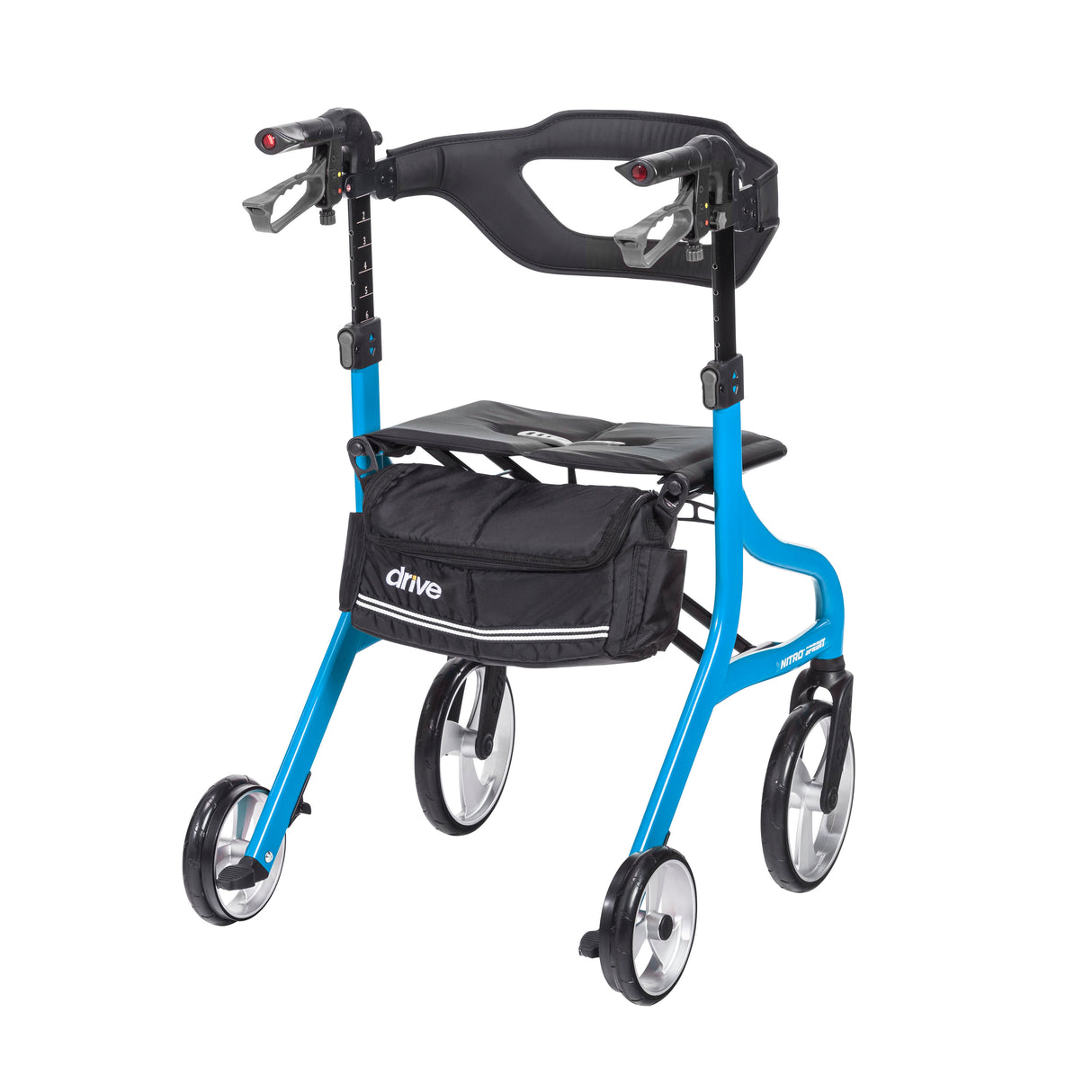 Nitro Sprint Rollator Rolling Walker, Tall - BeHope