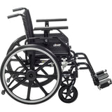 Viper Plus GT Wheelchair with Universal Armrests, Swing-Away Footrests, 20" Seat