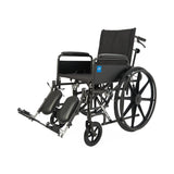 Fauteuil roulant inclinable avec accoudoirs pleine longueur