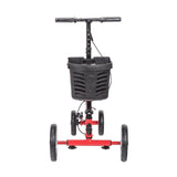 Nitro Glide Knee Walker Knee Scooter Crutch Alternative, Red