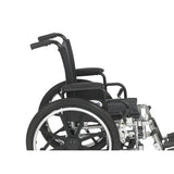 Viper Wheelchair With Flip Back Removable Arms, Desk Arms, Elevating Leg Rests, 12" Seat - BeHope