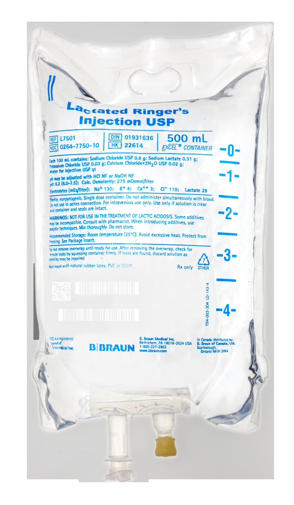 Braun Lactated Ringer's Injection Usp - BeHope