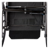 Cruiser X4 Lightweight Dual Axle Wheelchair with Adjustable Detachable Arms, Desk Arms, Elevating Leg Rests, 18" Seat