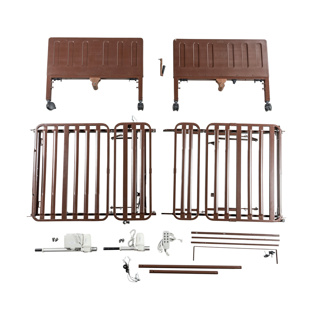 Delta Pro Homecare Bed System, Standard Linear Semi Electric - BeHope