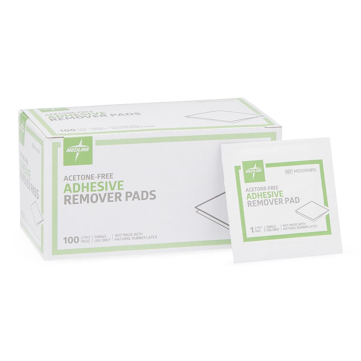 Medline Acetone-Free Medical Adhesive Remover Pad