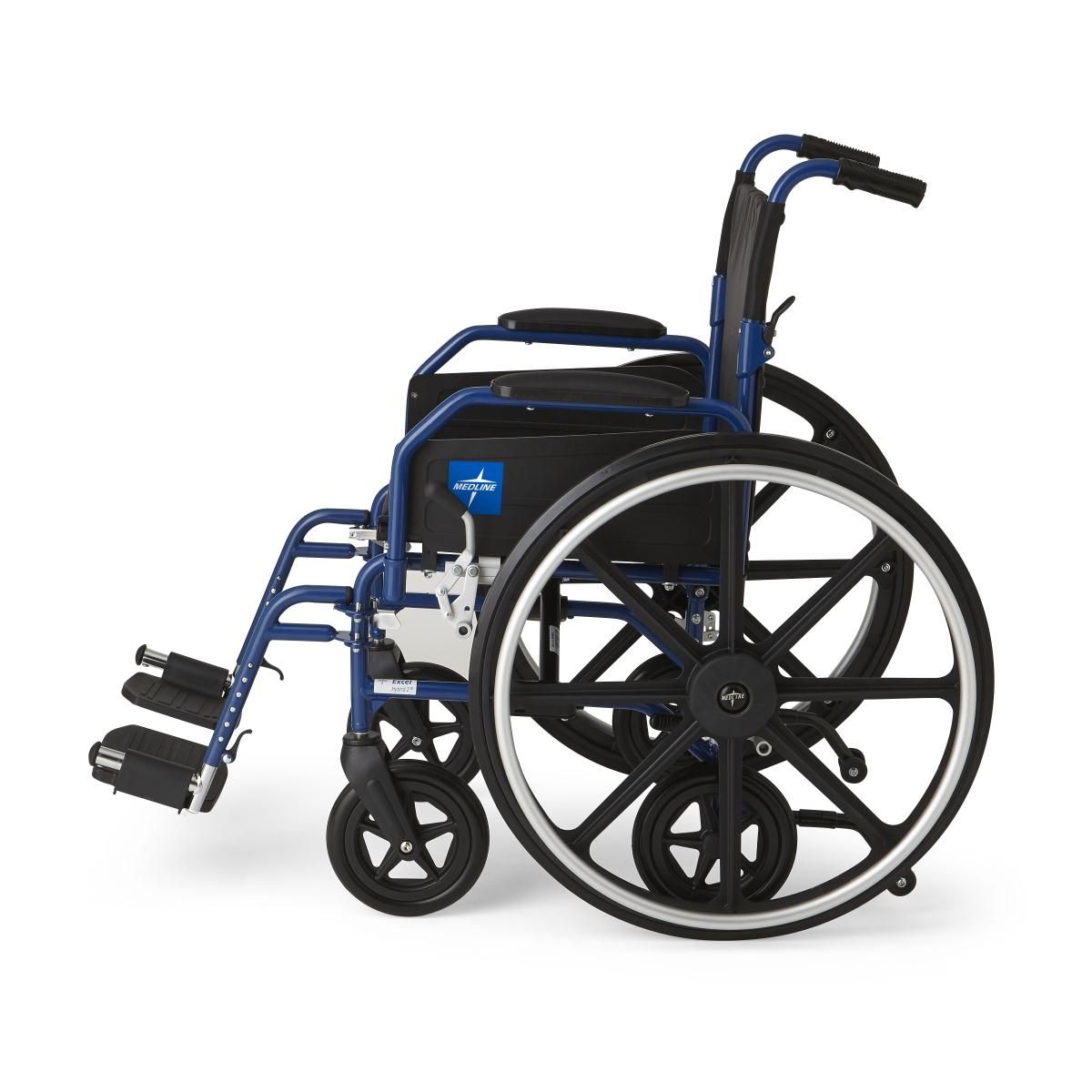 Fauteuil roulant de transport Medline Hybrid 2