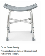 Bariatric Shower Chair without Back