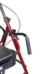 Duet Dual Function Transport Wheelchair Rollator Rolling Walker - BeHope